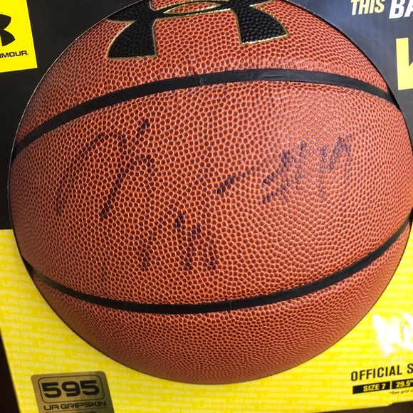 Signed Kemba Walker Official Size Basketball - Picture 5 of 6